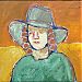 Woman with Sun Hat